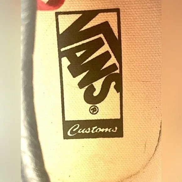 Vans Old School Custom Shoes New Size 8 Women with Extra Laces - Picture 12 of 12